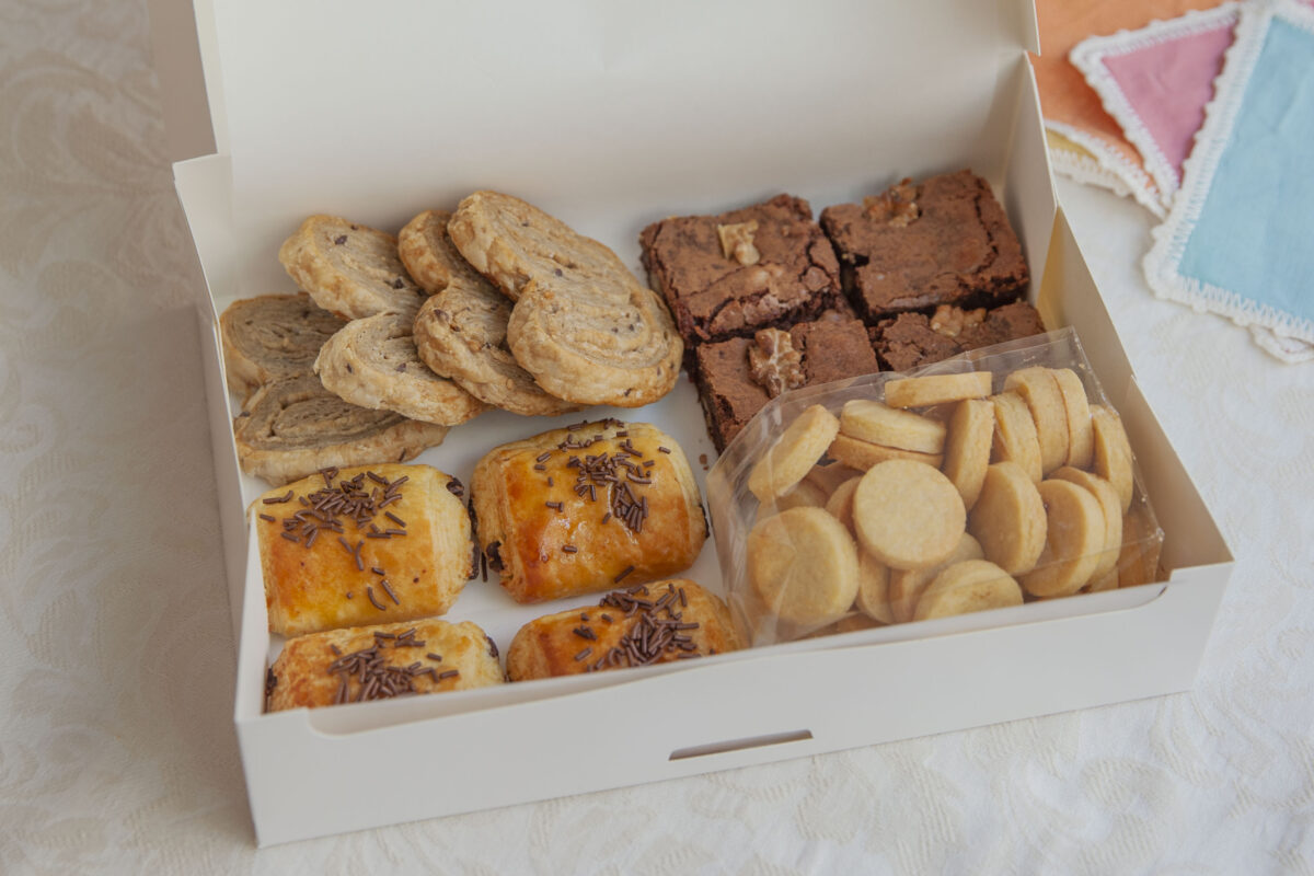 Caja de merienda para dos personas